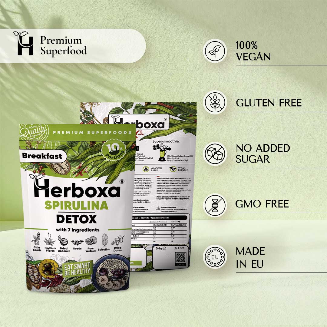 Herboxa® BREAKFAST SPIRULINA DETOX