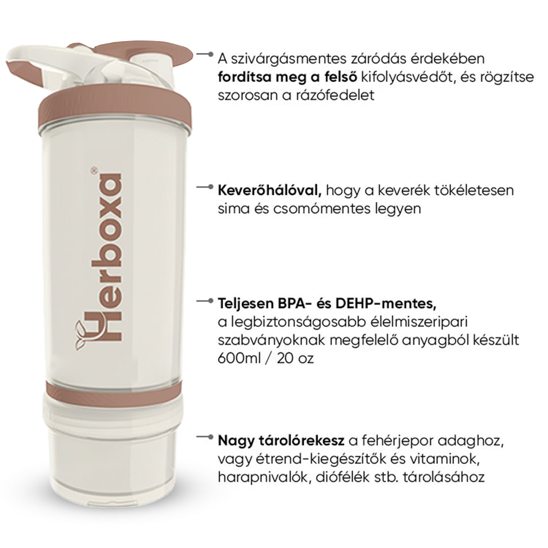 BUTELKA SHAKEROWA Herboxa® (GRATIS)