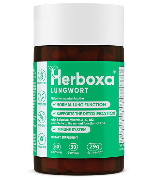 Herboxa® Lungwort - 60 Kapsułek 