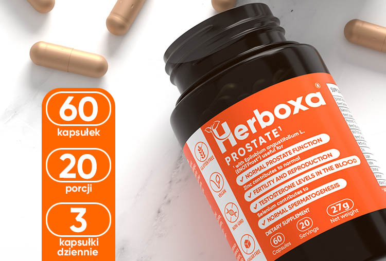 HERBOXA PROSTATE | 60 kapsułek