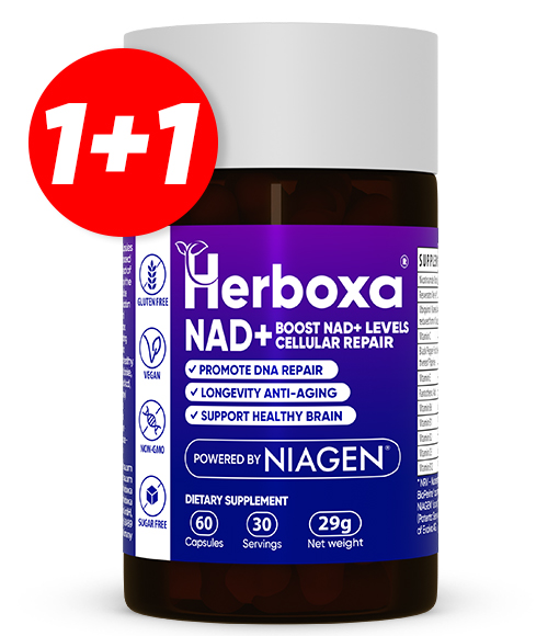 Herboxa® NAD+ | Innowacyjny suplement przeciwko starzeniu się